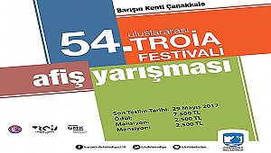 54. Uluslararası Troia Festivali Afiş Yarışması İçin Başvurular Başladı