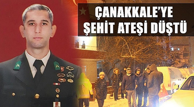 Şehit Astsubay Kıvanç Kaşıkçı'nın Cenazesi Memleketine Getirildi