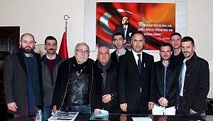 Basın Mensupları Milli Eğitim Müdürünü Ziyaret etti