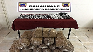 Biga'da Şüpheli araçtan çıkanlar şoke etti