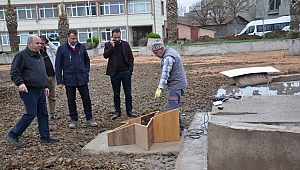 Gümüşçay'da çalışmalar Son Hızı İle Devam Ediyor.