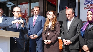 TURAN'DAN GÜMÜŞÇAY'A DOĞALGAZ SÖZÜ