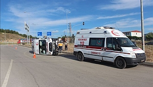 AMBULANS KAZA YAPTI