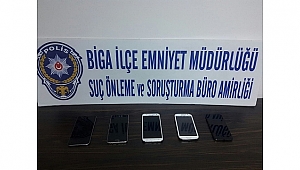 Biga'da Telefon Hırsızı Yakalandı