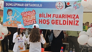 Dumlupınar Ortaokulu Bilim Fuarı Açıldı