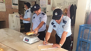 Biga Belediyesi'nden fırınlara Ramazan denetimi