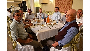 Biga'da muhtarlar iftarda bir araya geldi