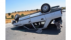 Biga'da kaza: 8 yaralı