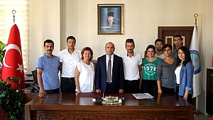 Biga Basınından Kaymakam Mustafa Can'a Anlamlı Ziyaret