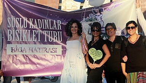 Süslü Kadınlar Biga'da Fark Yarattı