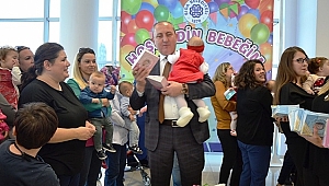 Biga'da hoşgeldin bebeğim partisi