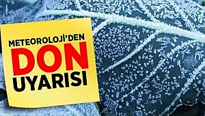 Dikkat! Zirai Don Uyarısı...