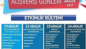 İndirimli Alışveriş Günleri Etkinlikleri Belli Oldu