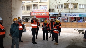 Başkan Işık, 22 milyon liralık üç büyük projeyi gezdirdi