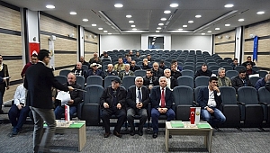 Biga'da bireysel sulama sistemlerinin desteklenmesi anlatıldı