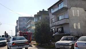 Biga'da Ev Yangını