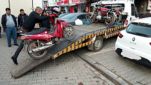 Tescilsiz Plakasız Motorsikte Geçit Yok