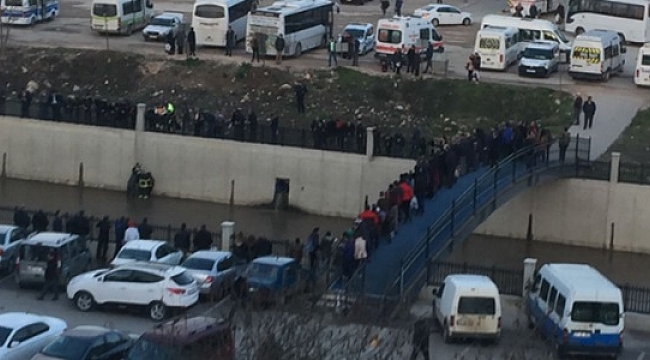 Kocabaş Çayına Atlayarak İntihar Etmek İstedi