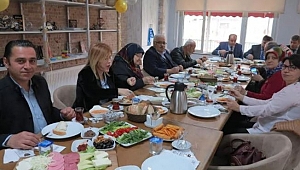 Biga'da şehit ve gazi yakınları kahvaltyıda bir araya geldi