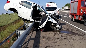 Milli antrenör kaza yaptı, eşi ağır yaralı