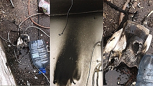 Evin Çatısına Yıldırım Düştü