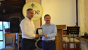 Milli Eğitim Şube Müdürlerine Veda Yemeği