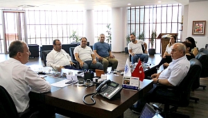 Meslek sorunları ve Biga Fuarı konuşuldu