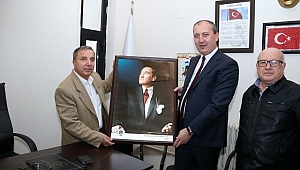 Başkan Işık'tan emekli astsubaylar derneği ziyareti