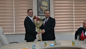  AK PARTİ BİGA BELEDİYE BAŞKAN ADAYI'NDAN BİGA TSO'YA ZİYARET.