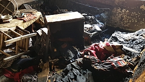 BİGA'DA ÇIKAN YANGINDA 1 KİŞİ ÖLDÜ!