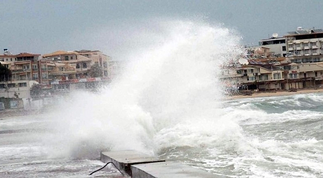 Çanakkale Afad'tan Fırtına uyarısı geldi