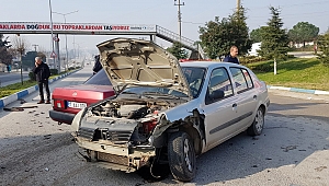 Biga'da Aynı Anda İki Trafik Kazası