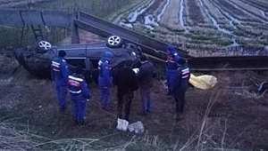 Gönen – Biga Yolunda Feci Kaza 2 Ölü 3 Yaralı