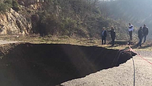 Yolindi Köyü Yolu Trafiğe Kapatıldı
