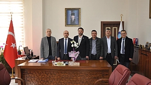 Biga Ziraat Odası Yönetiminden Kaymakam Can'a Ziyaret