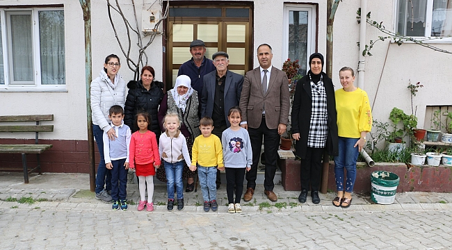 İlçe Milli Eğitim Müdürü Erkan Bilen Yaşlıları Unutmadı