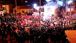 Şehitlik Erdoğan'ı Coşkuyla Karşıladı