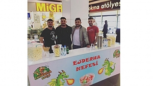 Ağızdan Duman Çıkartan Tatlı Biga'da
