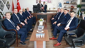 Biga Kahveciler Odası, Başkan Erdoğan'a 'hayırlı olsun' ziyaretinde Bulundu