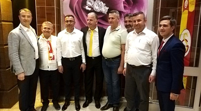Galatasaray çifte şampiyonluğu Biga'da kutladı