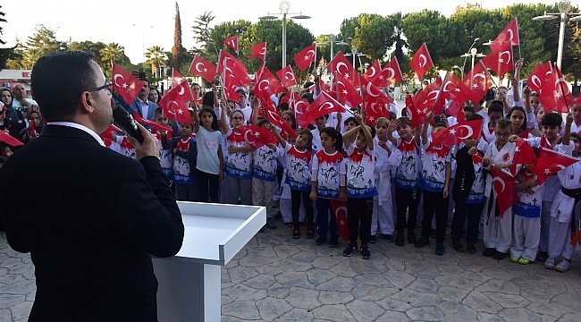 Biga Belediyesi'nin Küçük Sporcularından Örnek Davranış