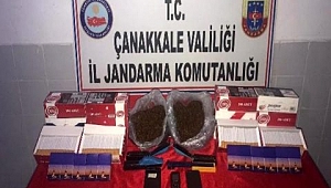 Biga'da uyuşturucu operasyonuna 2 gözaltı