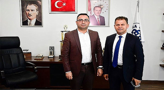 BİGA İLÇE EMNİYET MÜDÜRÜ'NDEN BAŞKAN ERDOĞAN'A ZİYARET