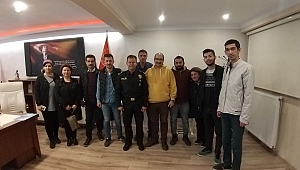 Emniyet Müdüründen Samimi Sıcak Karşılama