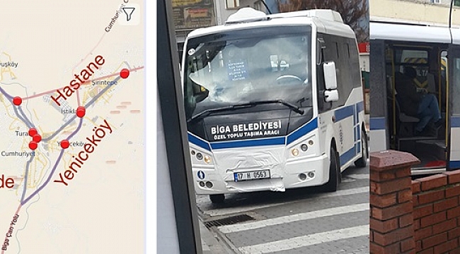 Biga'da Minibüsler 24 Saat Çalışacak