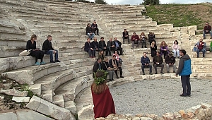 Rusya Basını Kemer Parion Antik Kenti Ziyaret Etti