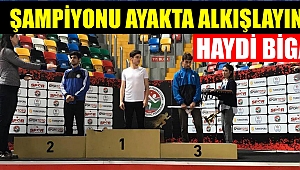 Biga'nın ilk milli atleti Anıl!