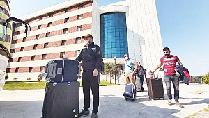 ÇANAKKALE'DE KARANTİNADAKİ 156 VATANDAŞ TAHLİYE EDİLDİ