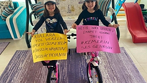 Biga İlçe Emniyet Müdürlüğü, Trafik Haftası'nda da çocukları unutmadı.