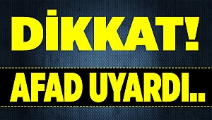 Dikkat Afad Uyardı